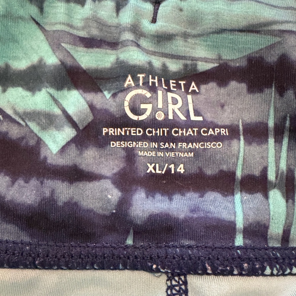 Athleta Girl Crop Bundle Size XL/14 - Picture 3 of 9